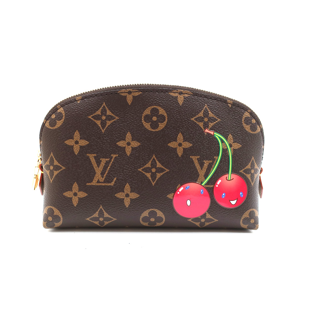 ルイヴィトン ポシェット コスメティック PM M13766 LV TM 村上隆コラボ モノグラム