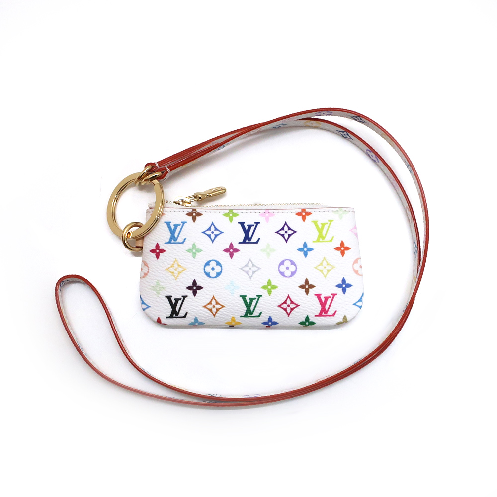 ルイヴィトン フォンホルダー M14099 村上隆コラボ モノグラム マルチカラー ポーチ