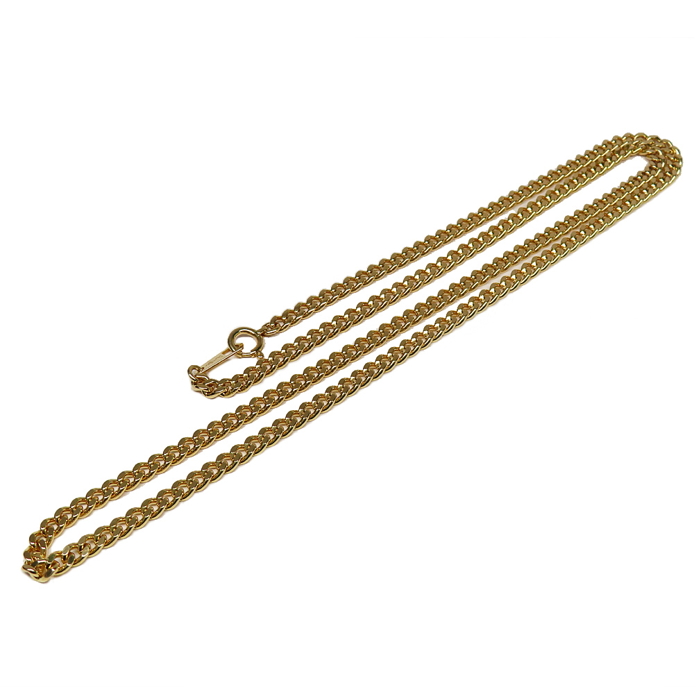 ネックレス 喜平 キヘイ 2面 シングル K18 ゴールド 19.9ｇ 造幣局刻印