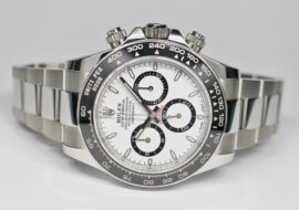 ロレックス デイトナ 126500LN ランダム ホワイト SS 自動巻き 保証書付き 2024年