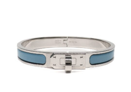 エルメス ミニ クリック ケリー エナメルブレスレット シャルドン パラディウム