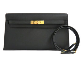 エルメス ケリーエラン ブラック ゴールド金具 エプソン K刻印 2025年