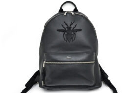 ディオール BEE ビー レザー バックパック ブラック 蜂 バッグ リュック