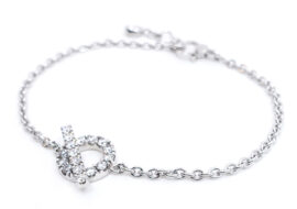 エルメス HERMES フィネス ダイヤモンド 0.55ct ブレスレット 750WG