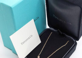 ティファニー TIFFANY Tスマイル ミニ ダイヤモンド ネックレス 750PG K18