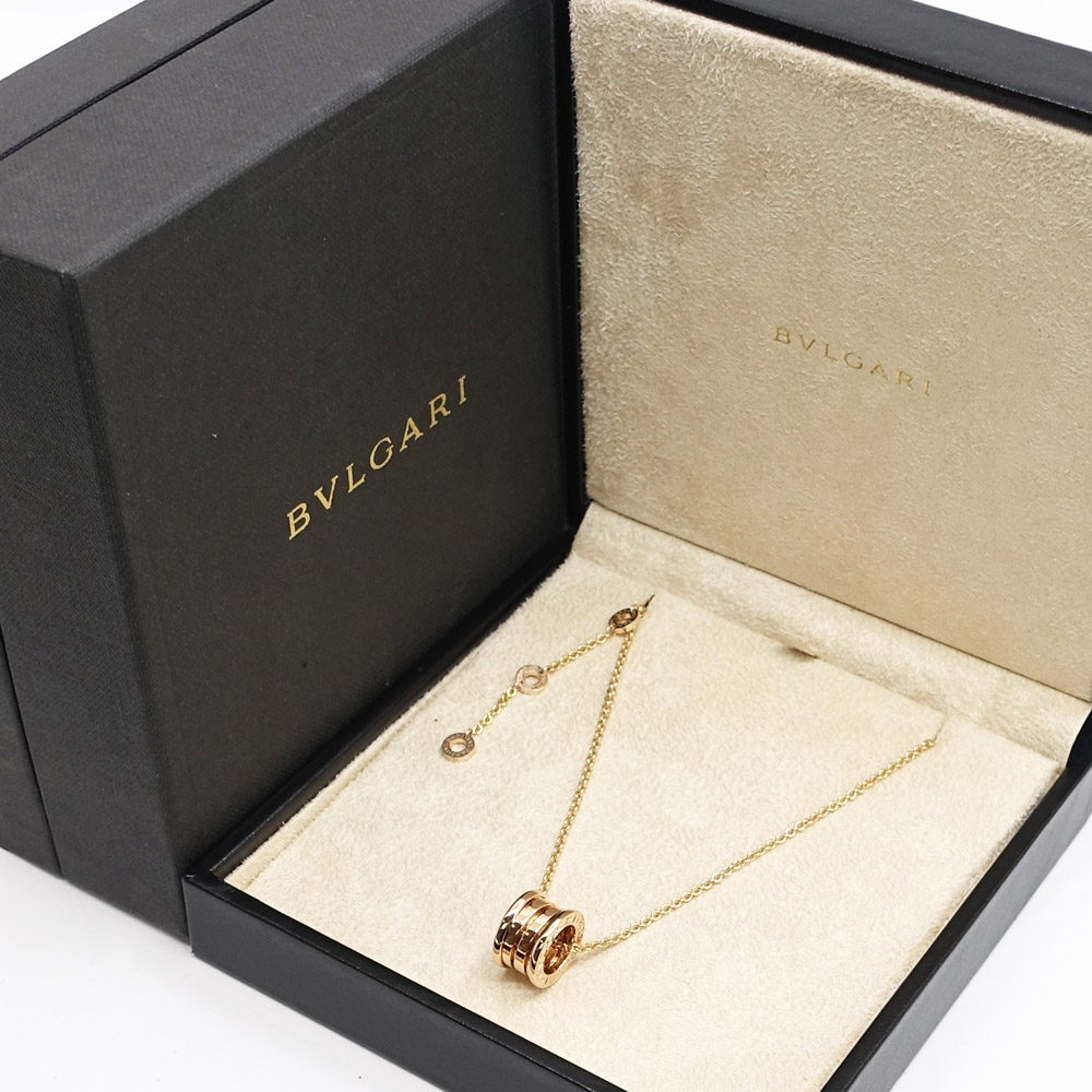 ブルガリ BVLGARI ビーゼロワン B-zero1 ネックレス 750PG