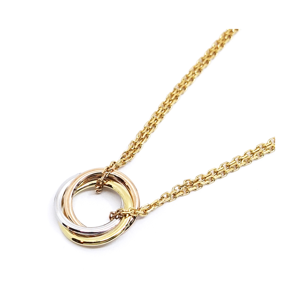 カルティエ CARTIER トリニティ スウィート ネックレス 3カラー ベビー 750 PG WG YG