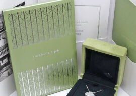 ヴァンクリーフ&アーペル VAB CLEEF&ARPELS ヴィンテージ アルハンブラ ネックレス 750WG マザーオブパール VCARF48700