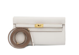 エルメス ケリートゥーゴー B刻印 長財布 ポーチ エプソン グリペール ゴールド金具 2023年