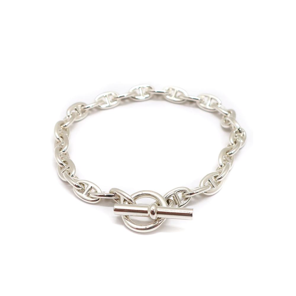 エルメス シェーヌダンクル TPM 28コマ SV925 ブレスレット シルバー メンズ レディース