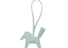 エルメス ロデオPM ヴェールペパーミント W刻印 バッグチャーム