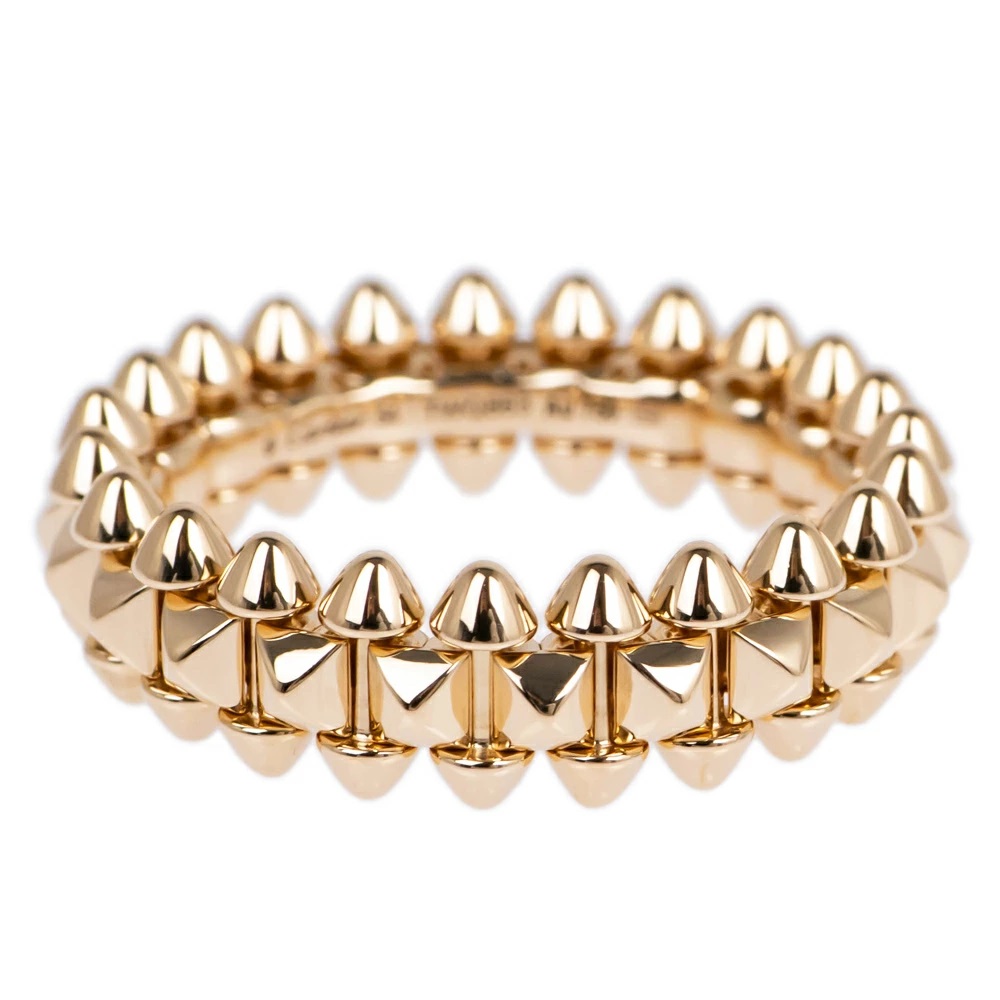 CARTIER カルティエ リング B4229800 クラッシュ ドゥ カルティエ SM 750PG K18 ピンクゴールド