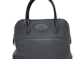 エルメス ボリード 31 ブラック シルバー金具 トリヨンクレマンス Y刻