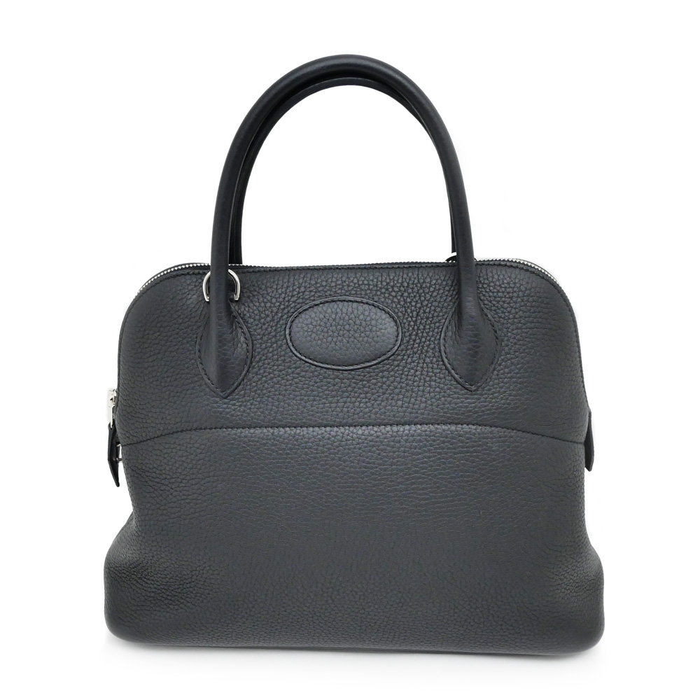 エルメス ボリード 31 ブラック シルバー金具 トリヨンクレマンス Y刻