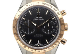 オメガ スピードマスター ’57 331.20.42.51.01.002 ブラック RG SS クロノグラフ 自動巻