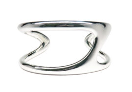 エルメス ブレスレット シェーヌダンクル パンク バングル #15 Ag925 シルバー 2023年製造