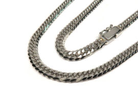 ネックレス 喜平 キヘイ 6面 ダブル W Pt850 プラチナ 30g 50cm チェーン 造幣局刻印