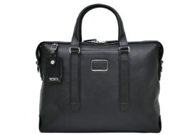 TUMI JARVIS スリム・ブリーフ 0982415 ブラック 黒 レザー ビジネスバッグ