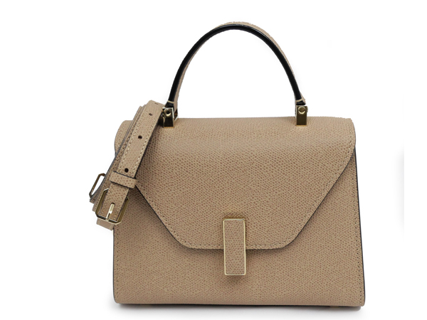 ヴァレクストラ マイクロ イジィデ カシミア WBES0022028LOC99MBC ソフトカーフスキン 2WAYバッグ ベージュ