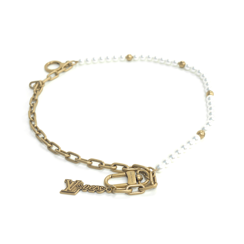 ルイヴィトン LOUIS VUITTON バッグ チャーム・チェーン ベルト パール MO1689