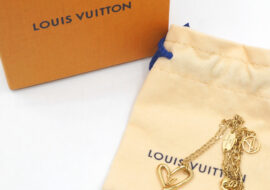 ルイヴィトン LOUIS VUITTON コリエ ハート フォーリンラブ ネックレス M00465