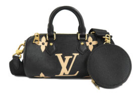 ルイヴィトン パピヨンBB M45980 バイカラー モノグラム・アンプラント ショルダーバッグ