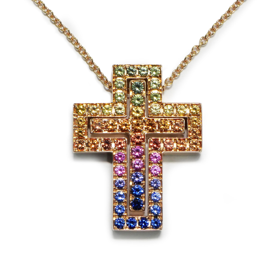 ダミアーニ ベルエポック レインボー Sサイズ ネックレス 750PG