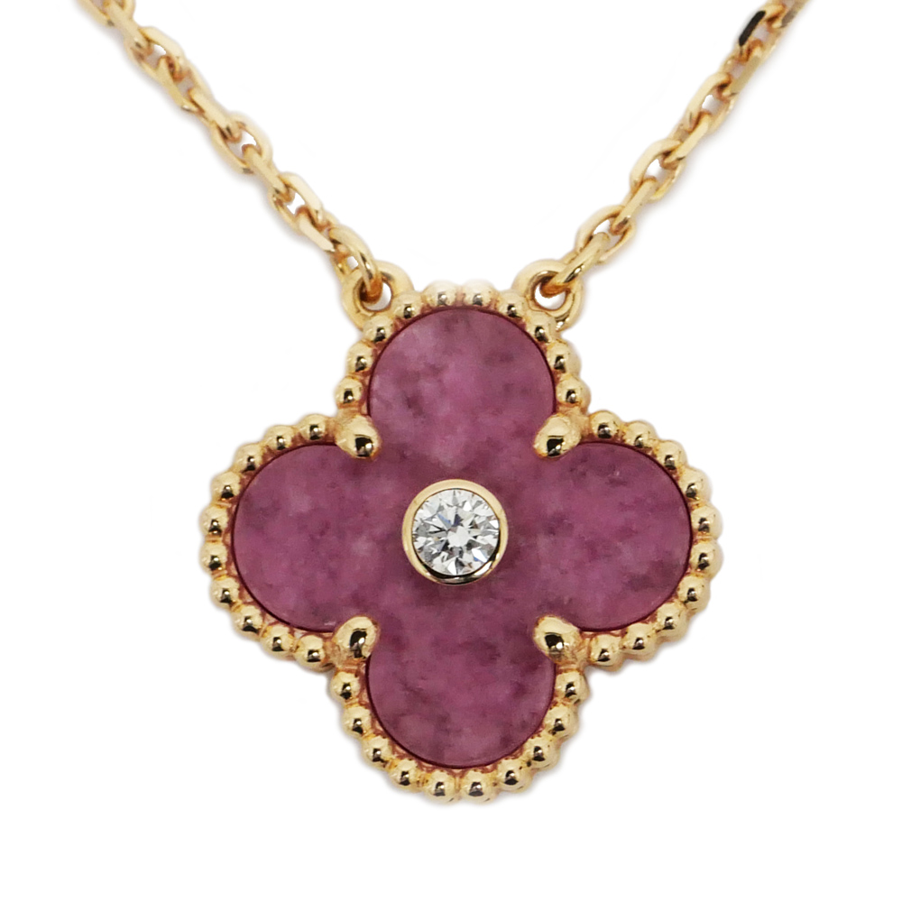 ヴァンクリーフ＆アーペル ヴィンテージアルハンブラ ロードナイト ネックレス VCARP7TD00