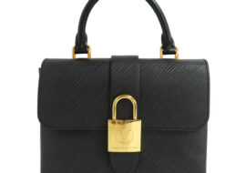 ルイヴィトン ロッキーBB M52880 エピ ノワール ショルダーバッグ 2WAY