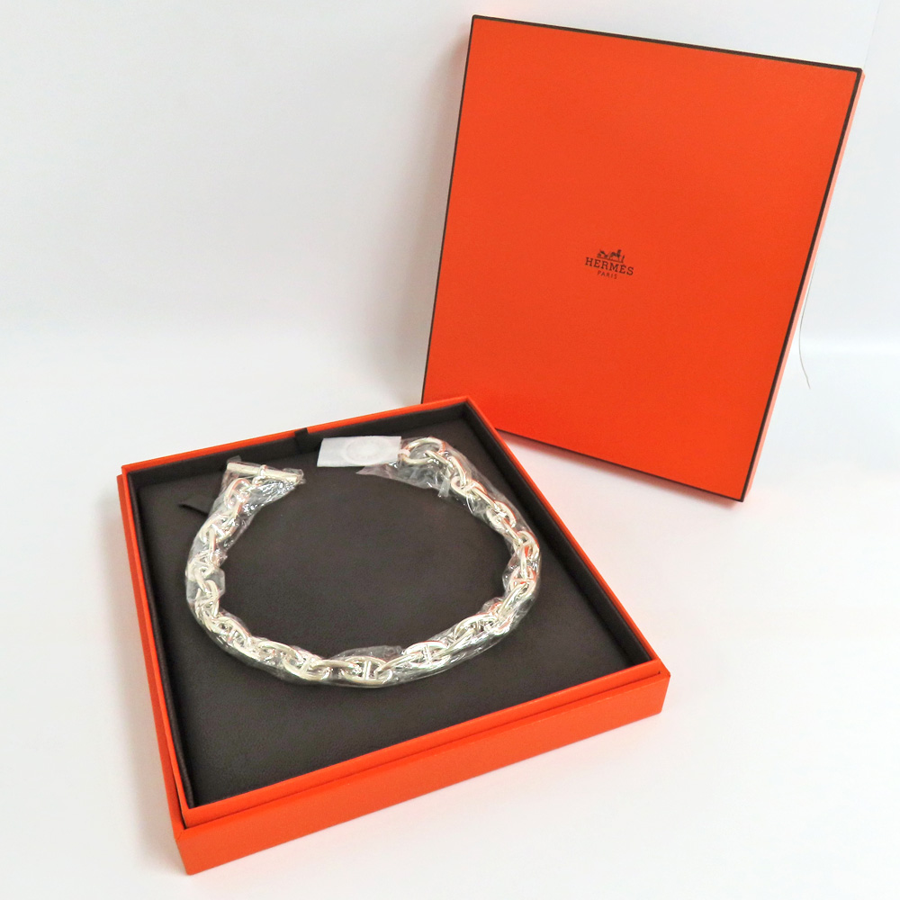 エルメス ネックレス シェーヌダンクルGM 29コマ Ag925 SV925 シルバー 2024年製造