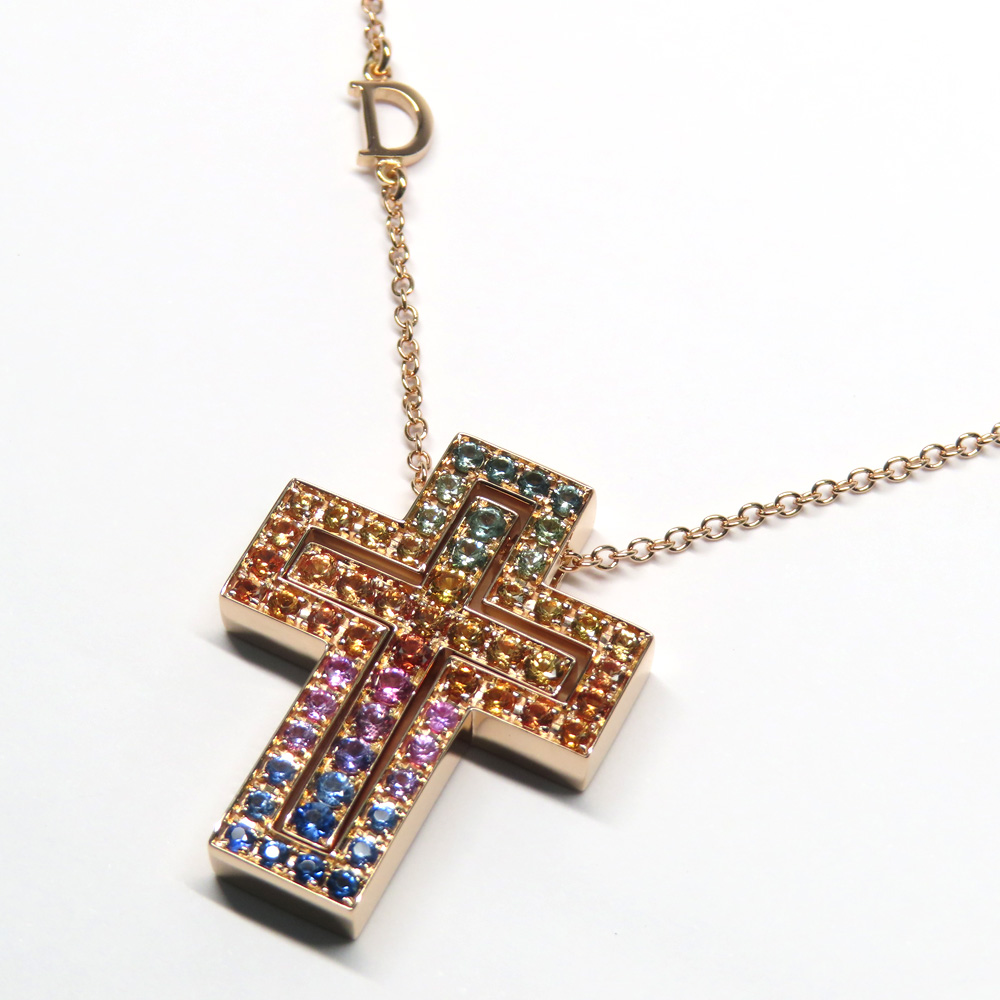 ダミアーニ ベルエポック レインボーアニバーサリーモデル ネックレス サファイヤ 20084310