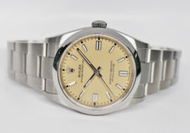 ロレックス オイスターパーペチュアル 36 126000 ランダム ベージュ SS 自動巻き メンズ 保証書付き 2025年