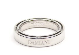 ダミアーニ D.SIDE リング ホワイトゴールド ダイヤモンド ウェディング ＃8