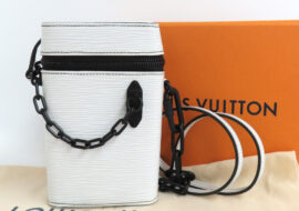 ルイヴィトン フォンボックス M68791 エピ ブロン ホワイト ショルダーバッグ ブラック金具