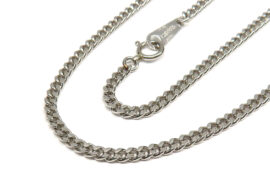 ネックレス 喜平 キヘイ 2面 シングル Pt850 プラチナ 15g 50cm チェーン 造幣局刻印