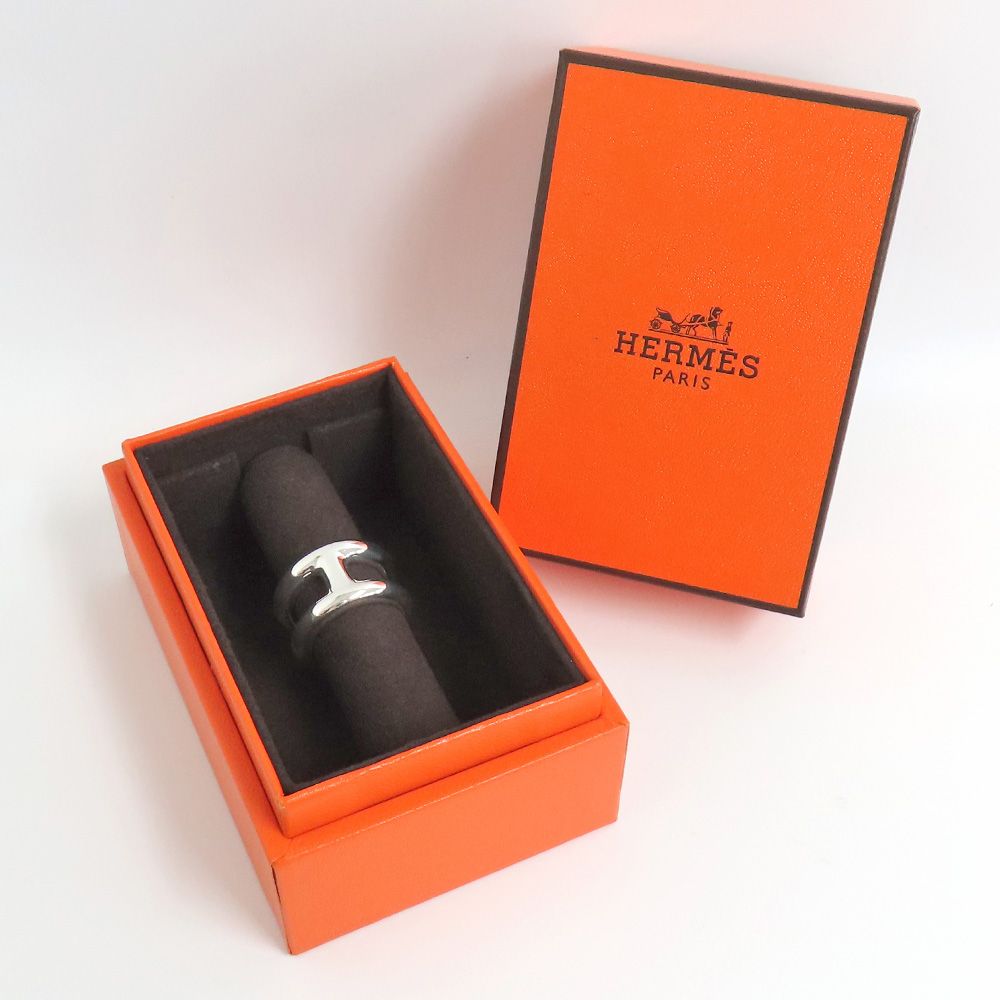 エルメス リング オズモズPM #51 約11号 Ag925 SV H型 2025年製造