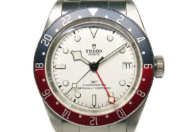 チューダー ヘリテージ ブラックベイGMT 79830RB オパライン 白 SS 自動巻