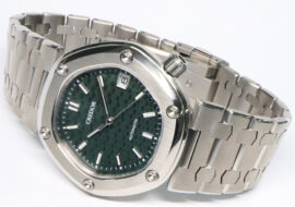 セイコー クレドール ロコモティブ グリーン GCCR997 ブライトチタン 自動巻