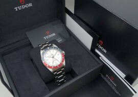 チューダー TUDOR ヘリテージ ブラックベイ GMT 79830RB 赤青 SS 自動巻き
