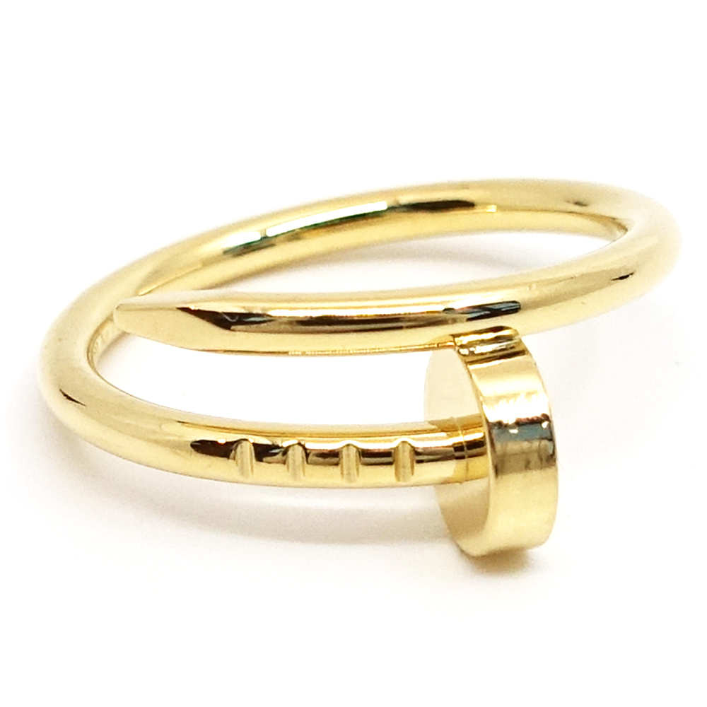 カルティエ CARTIER ジュストアンクルSM リング 750YG