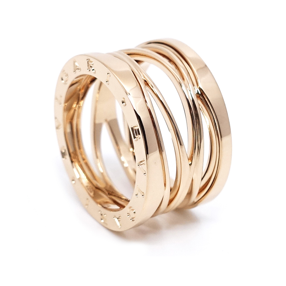 ブルガリ BVLGARI B.zero1 ビーゼロワン レジェンド リング 750PG