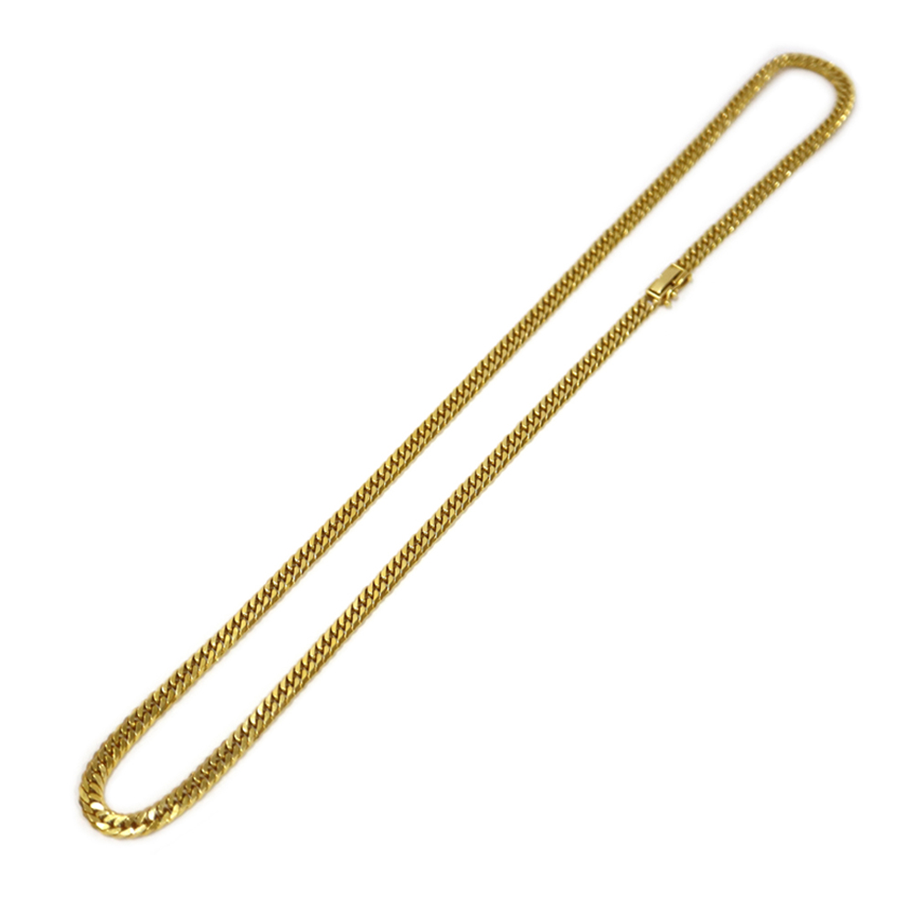 ネックレス JEWELRY 8面ダブル 喜平 K18 キヘイ