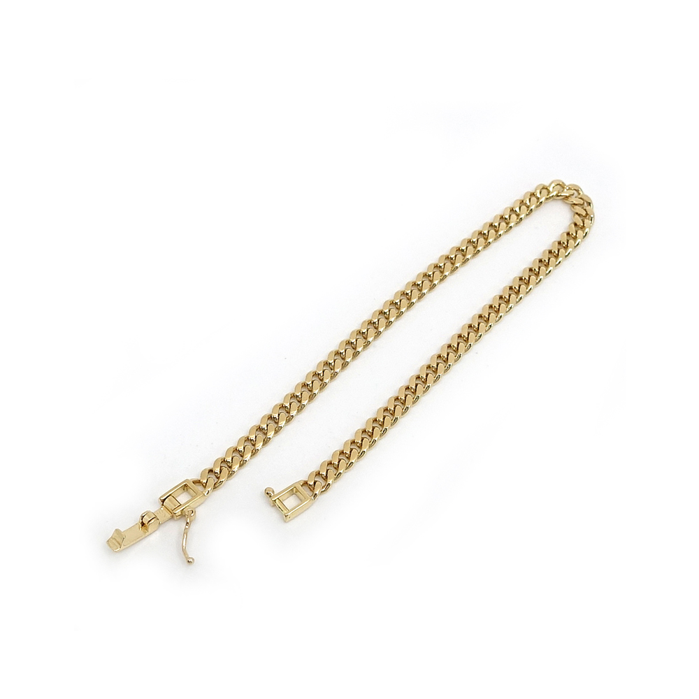 ブレスレット JEWELRY 2面シングル 喜平 K18 キヘイ ブレス