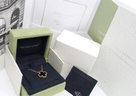 ヴァンクリーフ&アーペル VAN CLEEF&ARPELS ヴィンテージ アルハンブラ ネックレス オニキス VCARA45800 750YG