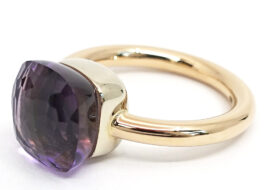 ポメラート POMELLATO ヌード クラシック リング アメシスト 750PG