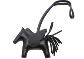 エルメス ロデオ ペガサスPM バッグチャーム ソーブラック アニョーミロ K刻 2025年