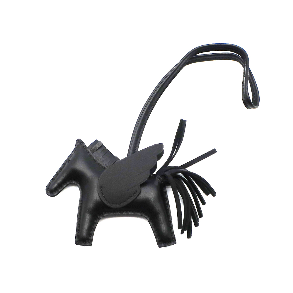 エルメス ロデオ ペガサスPM バッグチャーム ソーブラック アニョーミロ K刻 2025年