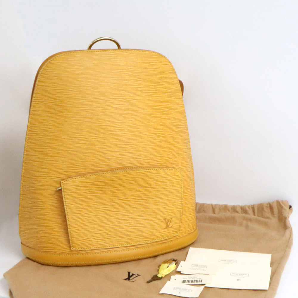 ルイヴィトン エピ コブラン バックパック M52299 タッシリイエロー