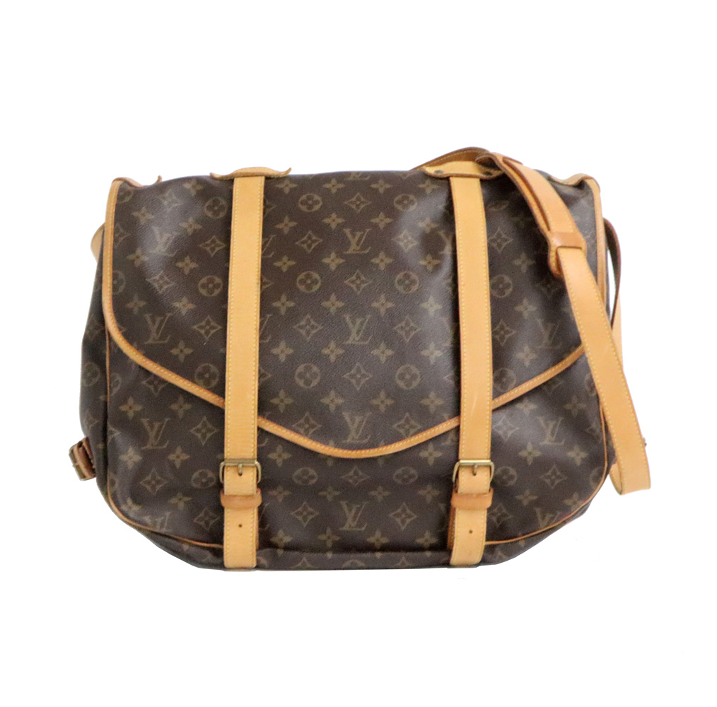 ルイヴィトン モノグラム ソミュール43 M42252 ショルダーバッグ