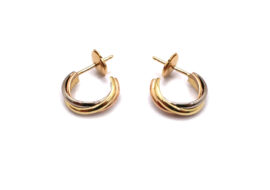 カルティエ ピアス トリニティ 一対 K18 3.5g B8301540 レディース ジュエリー 保証書付き